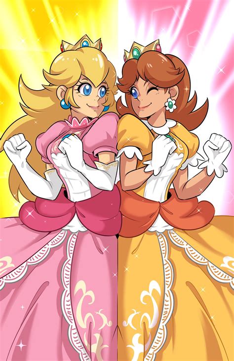 daisy and peach porn|Princess Daisy and Princess Peach from Super Mario have。